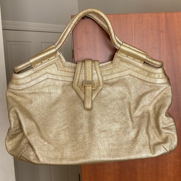 Botkier Vintage Gold Tote - Picture 1 of 14